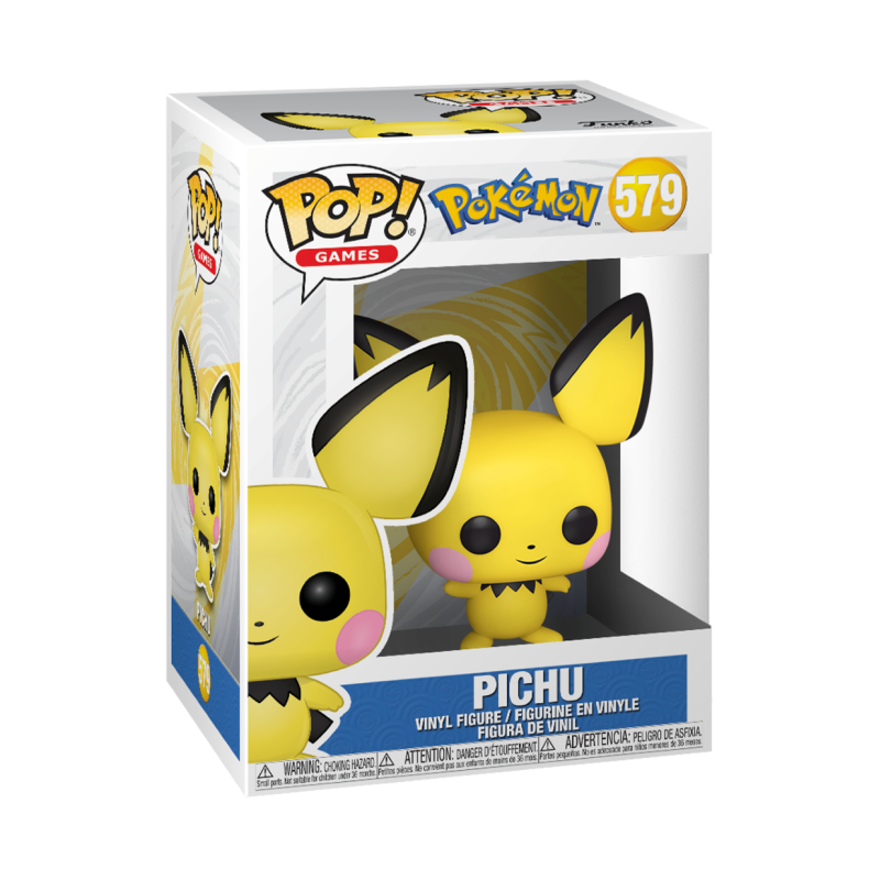 Funko POP! Games - Pok�mon Pichu (579) FLOCKED