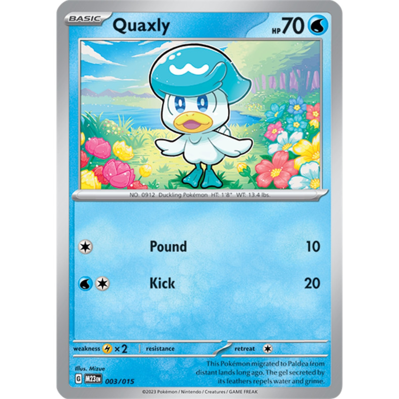 Quaxly 003/015 - Match Battle 2023 - Enkeltkort