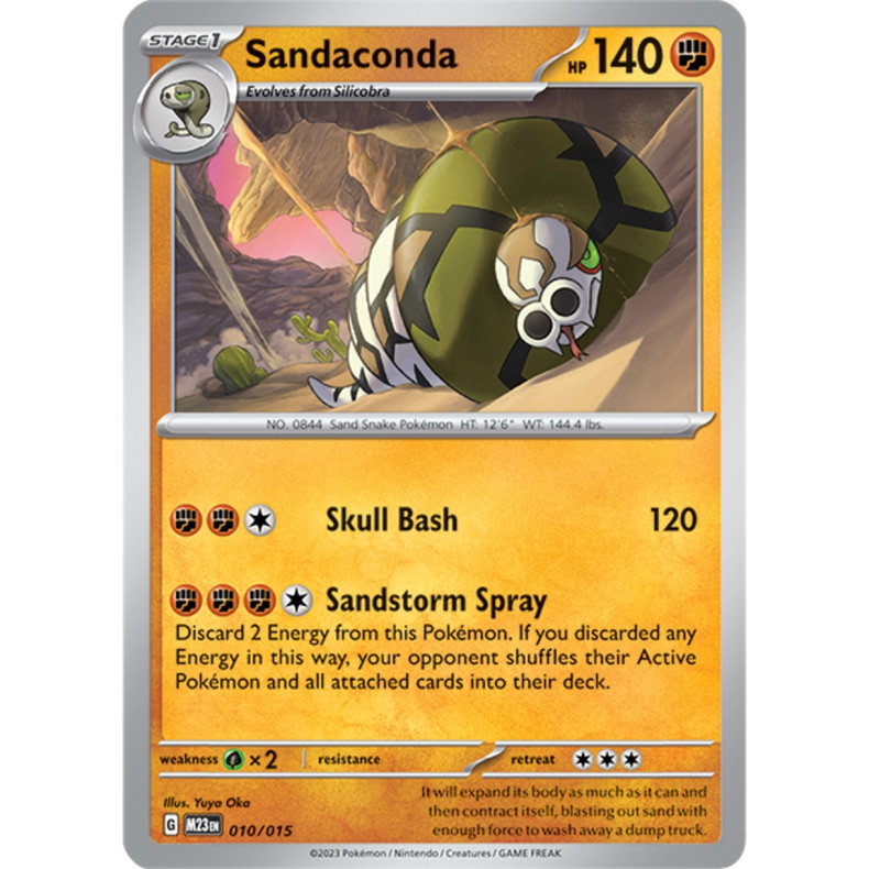 Sandaconda 010/015 - Match Battle 2023 - Enkeltkort