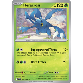 Heracross 002/198 Scarlet & Violet Enkeltkort