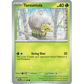 Tarountula 017/198 Scarlet & Violet Enkeltkort