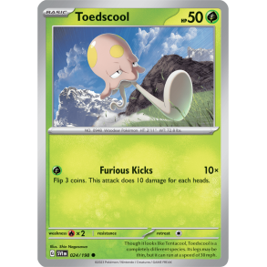 Toedscool 024/198 - Scarlet & Violet Enkeltkort