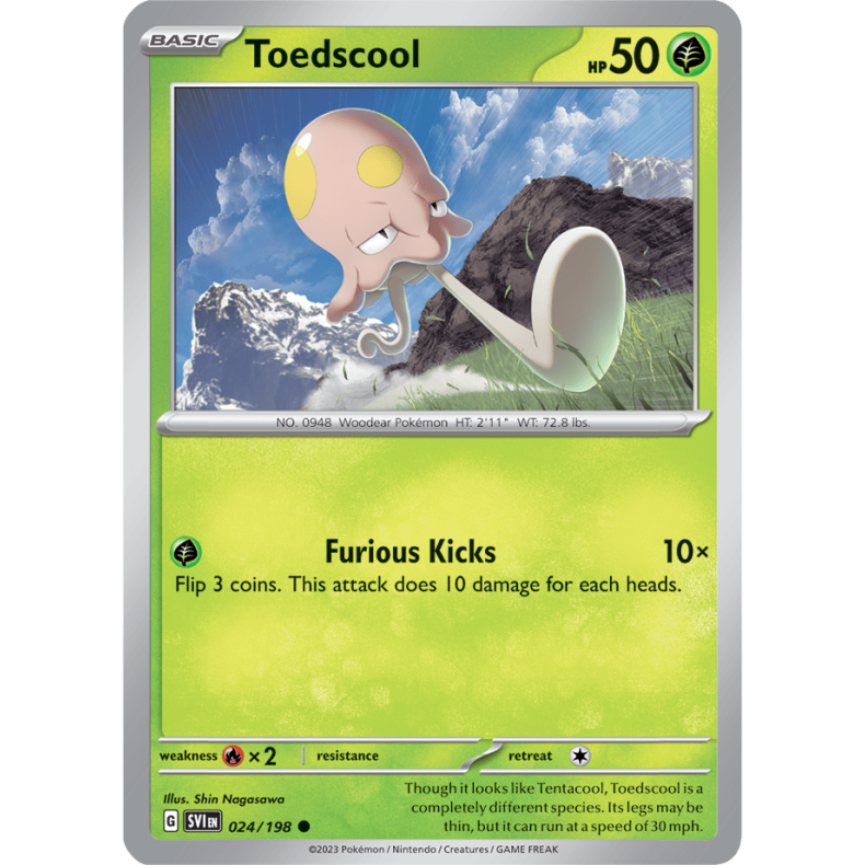Toedscool 024/198 - Scarlet &amp; Violet Enkeltkort