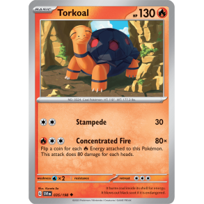 Torkoal 035/198 - Scarlet & Violet Enkeltkort