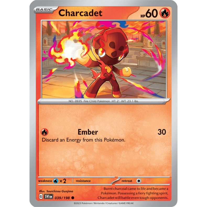 Charcadet 039/198 - Scarlet &amp; Violet Enkeltkort
