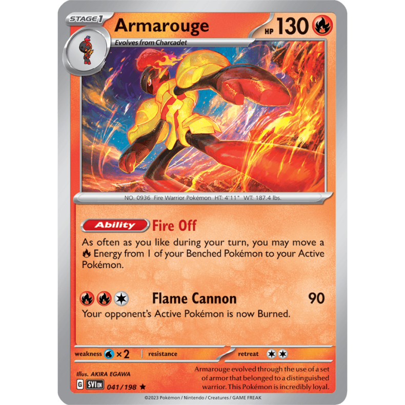 Armarouge 041/198 - Scarlet &amp; Violet Enkeltkort
