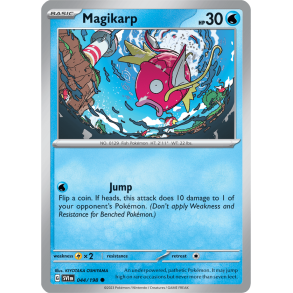 Magikarp 044/198 - Scarlet & Violet Enkeltkort