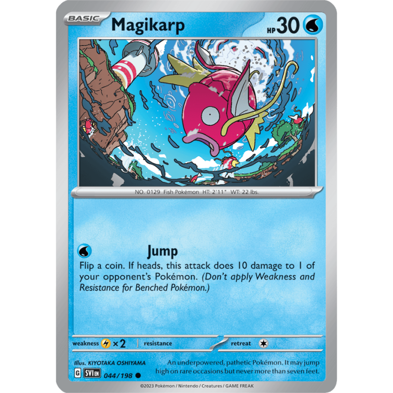 Magikarp 044/198 - Scarlet &amp; Violet Enkeltkort