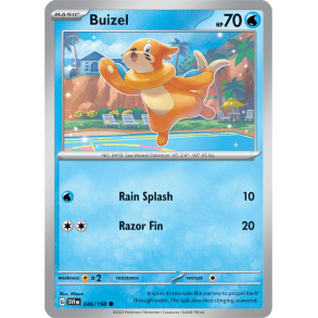 Buizel 046/198 - Scarlet & Violet Enkeltkort