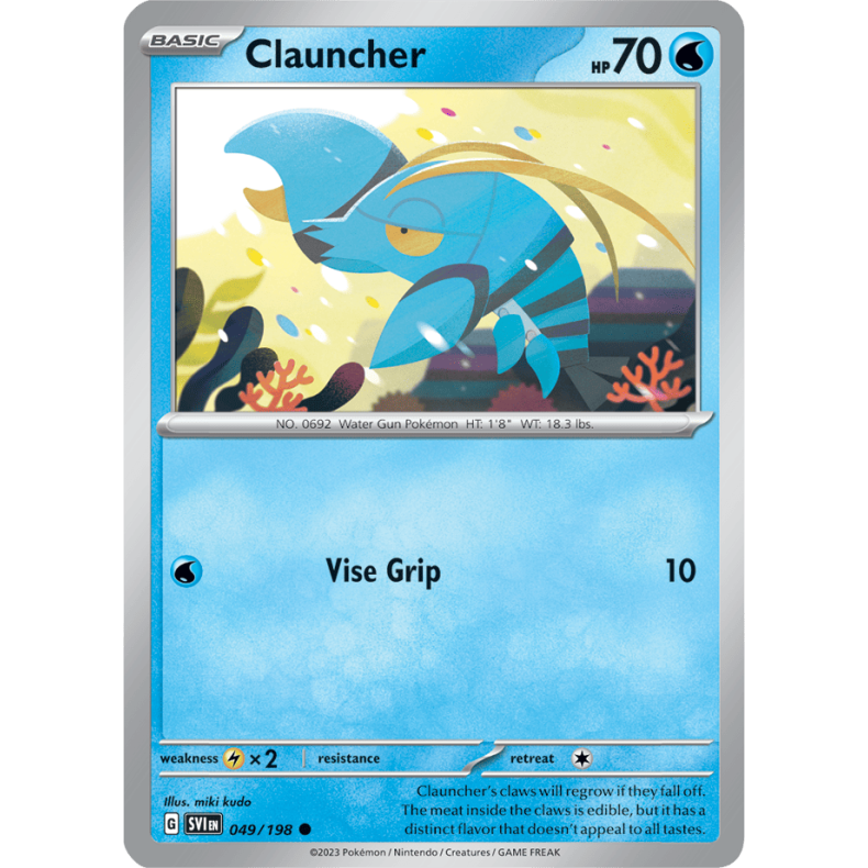 Clauncher 049/198 - Scarlet &amp; Violet Enkeltkort