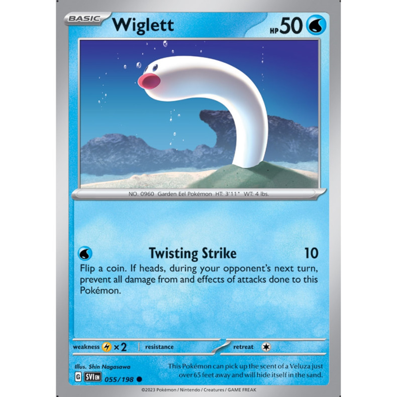 Wiglett 055/198 - Scarlet &amp; Violet Enkeltkort