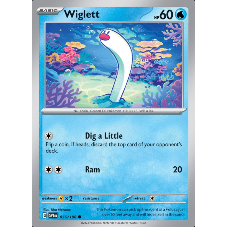 Wiglett 056/198 - Scarlet &amp; Violet Enkeltkort