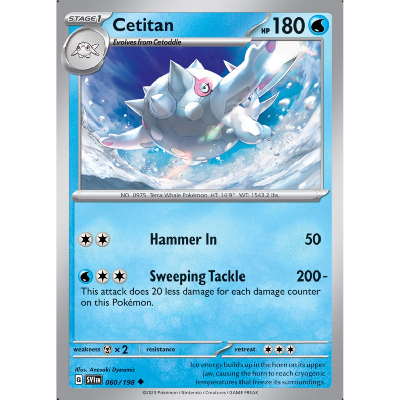 Cetitan 060/198 - Scarlet &amp; Violet Enkeltkort