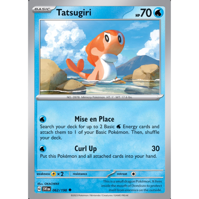 Tatsugiri 062/198 - Scarlet &amp; Violet Enkeltkort