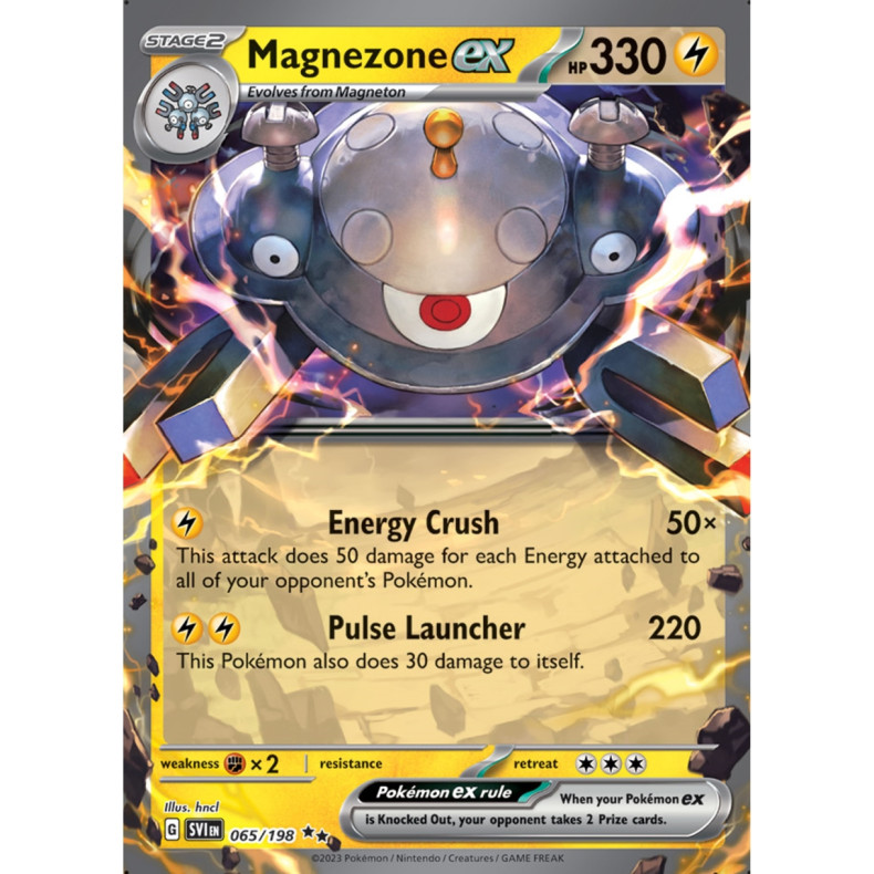 Magnezone ex 065/198 - Scarlet &amp; Violet Enkeltkort
