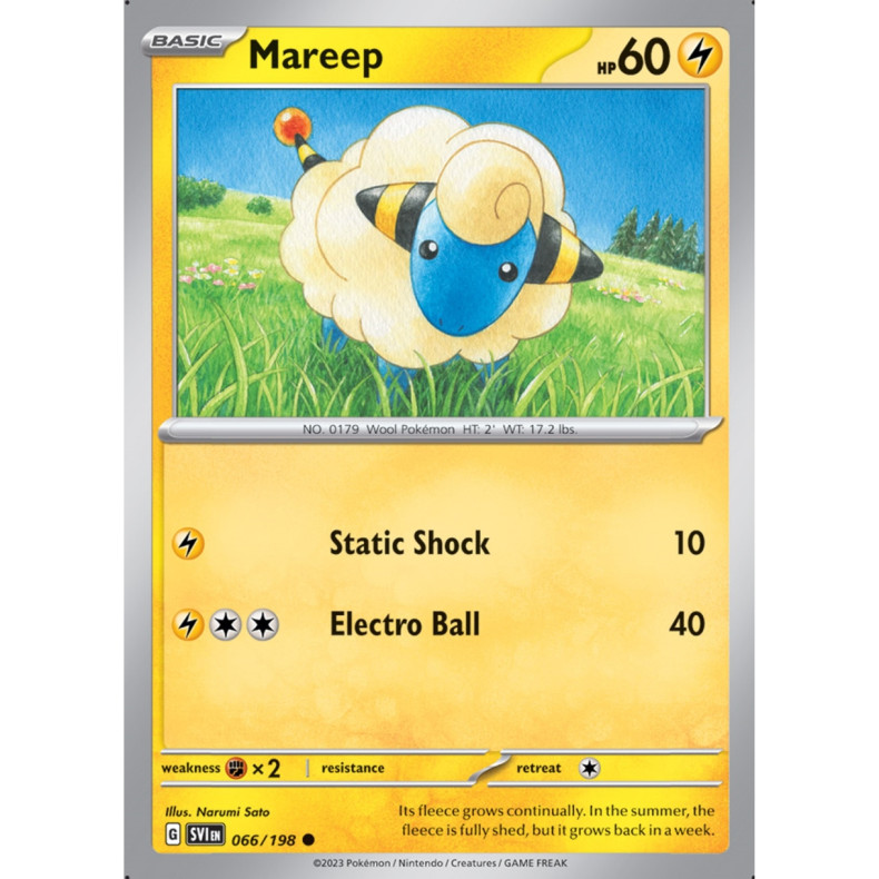 Mareep 066/198 - Scarlet &amp; Violet Enkeltkort