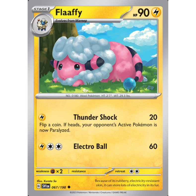 Flaaffy 067/198 - Scarlet &amp; Violet Enkeltkort