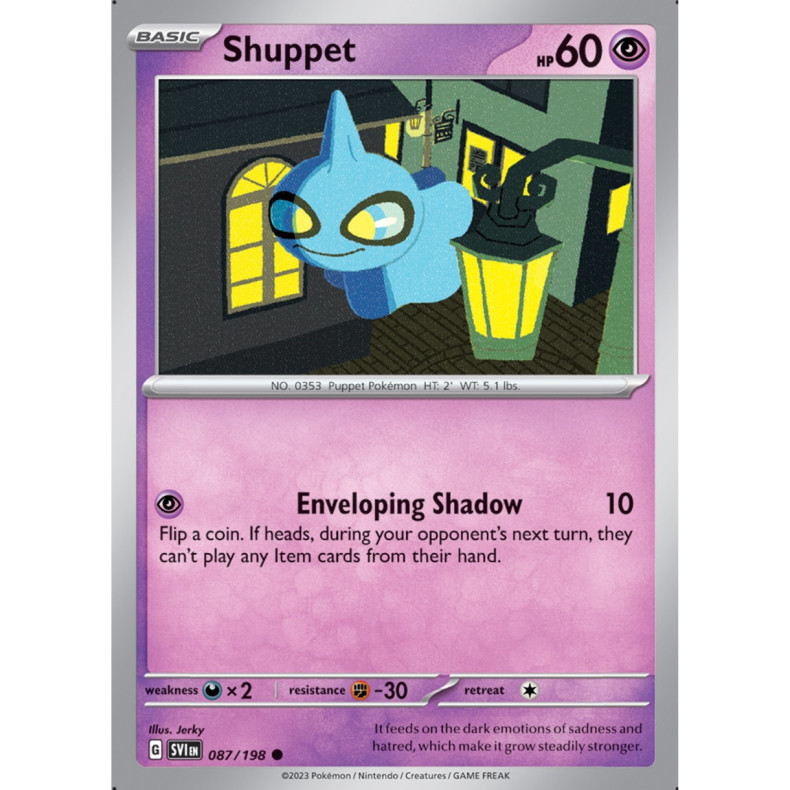 Shuppet 087/198 - Scarlet &amp; Violet Enkeltkort