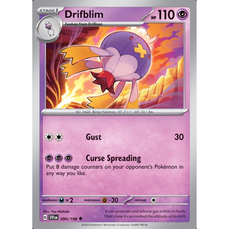 Drifblim 090/198 - Scarlet &amp; Violet Enkeltkort