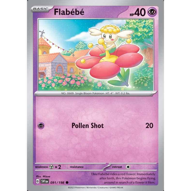 Flabb 091/198 - Scarlet &amp; Violet Enkeltkort