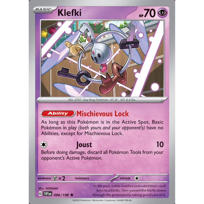 Klefki 096/198 - Scarlet &amp; Violet Enkeltkort