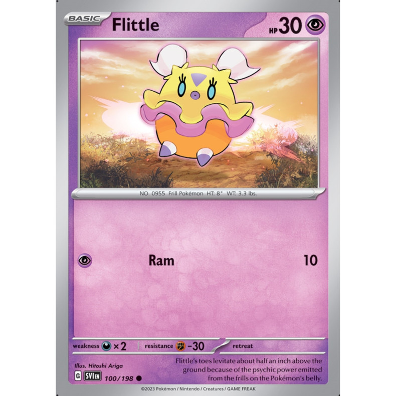 Flittle 100/198 - Scarlet &amp; Violet Enkeltkort