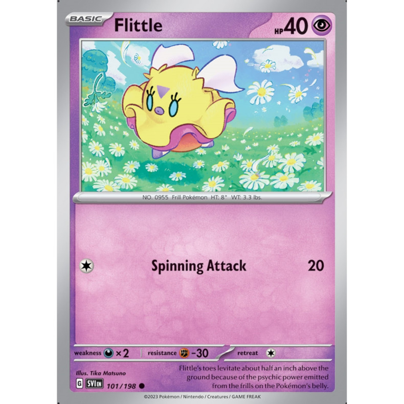 Flittle 101/198 - Scarlet &amp; Violet Enkeltkort