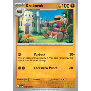 Krokorok 116/198 - Scarlet & Violet Enkeltkort