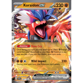 Koraidon ex 125/198 - Scarlet & Violet Enkeltkort
