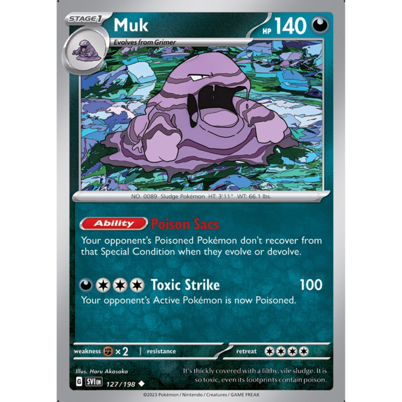 Muk 127/198 - Scarlet &amp; Violet Enkeltkort