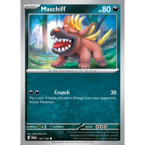 Maschiff 136/198 - Scarlet & Violet Enkeltkort