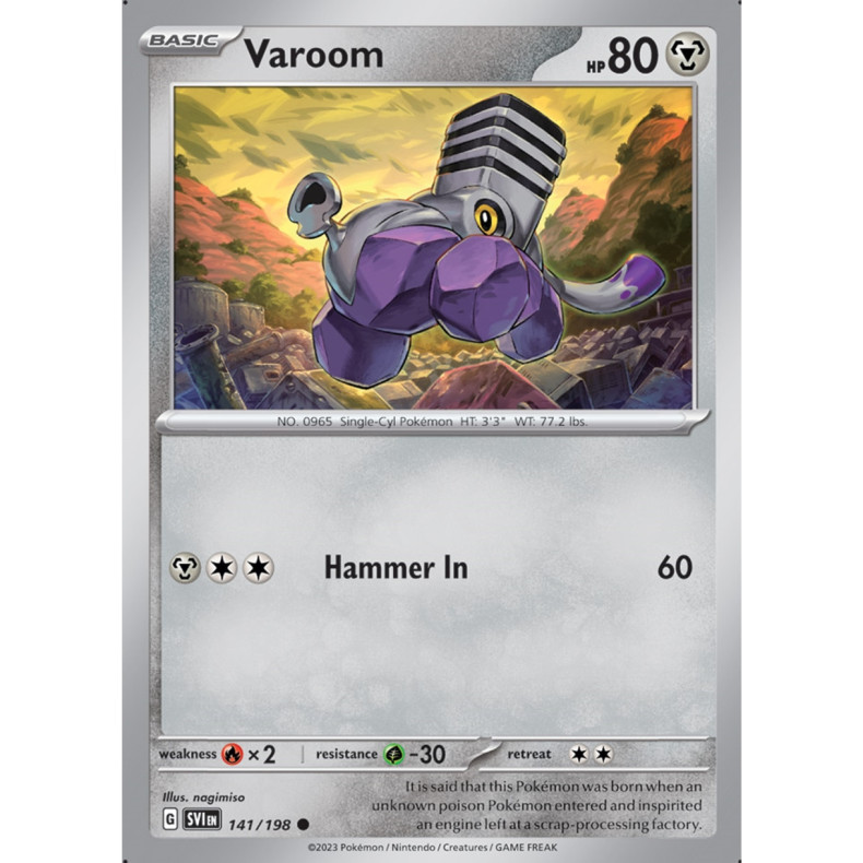 Varoom 141/198 - Scarlet &amp; Violet Enkeltkort