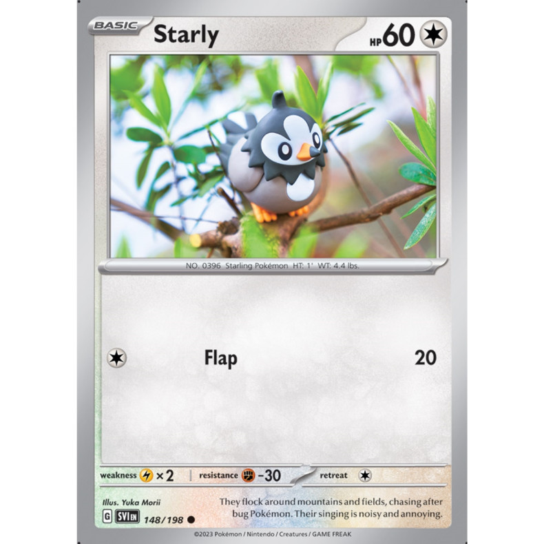 Starly 148/198 - Scarlet &amp; Violet Enkeltkort