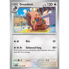Greedent 152/198 - Scarlet & Violet Enkeltkort