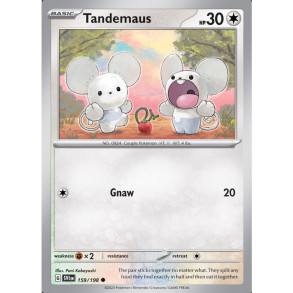 Tandemaus 159/198 - Scarlet & Violet Enkeltkort