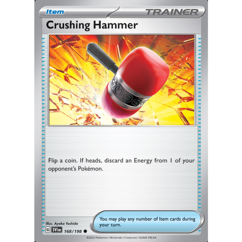 Crushing Hammer 168/198 - Scarlet &amp; Violet Enkeltkort