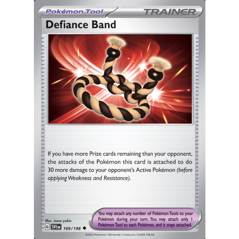 Defiance Band 169/198 - Scarlet &amp; Violet Enkeltkort