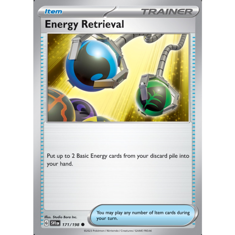 Energy Retrieval 171/198 - Scarlet &amp; Violet Enkeltkort