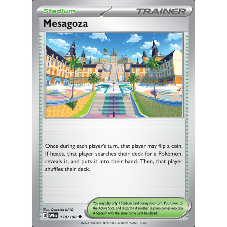 Mesagoza 178/198 - Scarlet &amp; Violet Enkeltkort