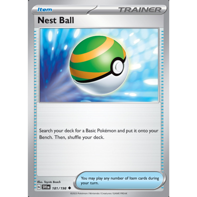 Nest Ball 181/198 - Scarlet &amp; Violet Enkeltkort