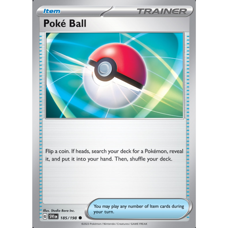 Poke Ball 185/198 - Scarlet &amp; Violet Enkeltkort
