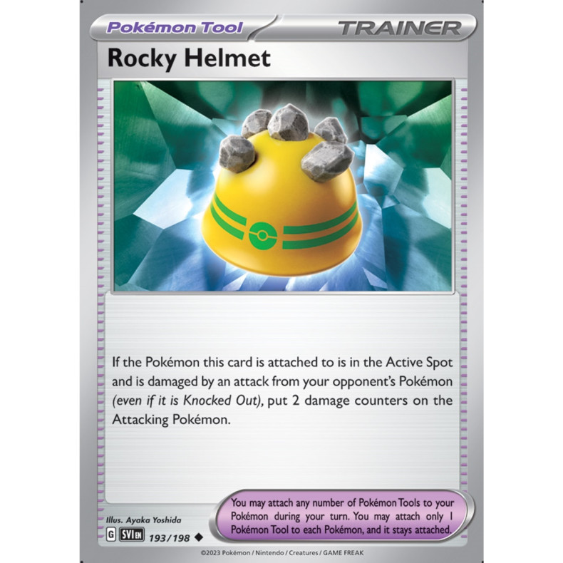 Rocky Helmet 193/198 - Scarlet &amp; Violet Enkeltkort