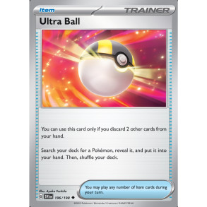 Ultra Ball 196/198 - Scarlet & Violet Enkeltkort