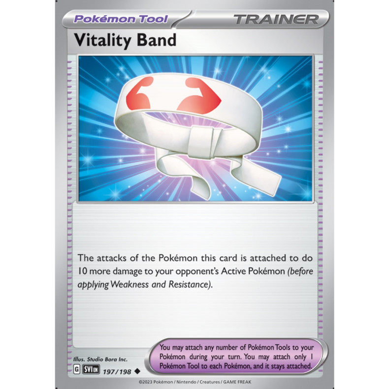 Vitality Band 197/198 - Scarlet &amp; Violet Enkeltkort