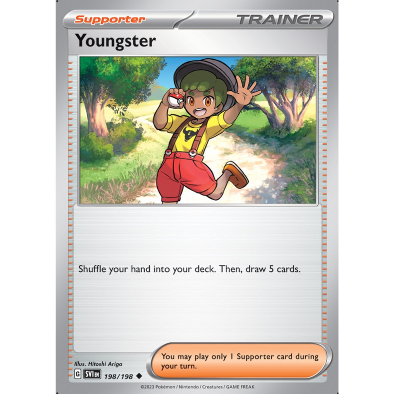 Youngster 198/198 - Scarlet &amp; Violet Enkeltkort