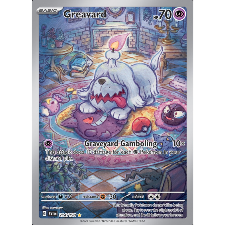 Greavard 214/198 - Scarlet &amp; Violet Enkeltkort