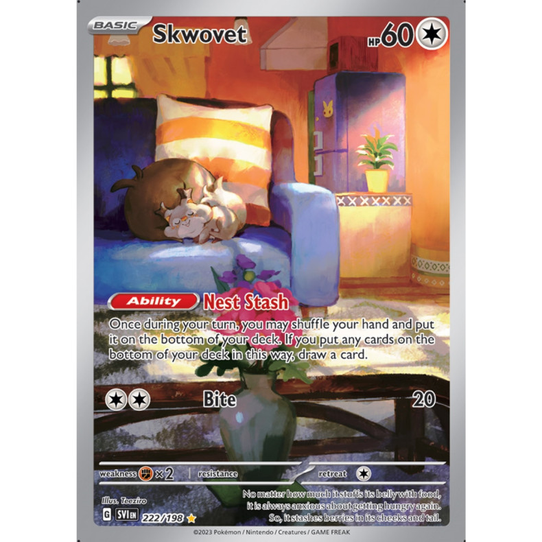 Skwovet 222/198 - Scarlet &amp; Violet Enkeltkort