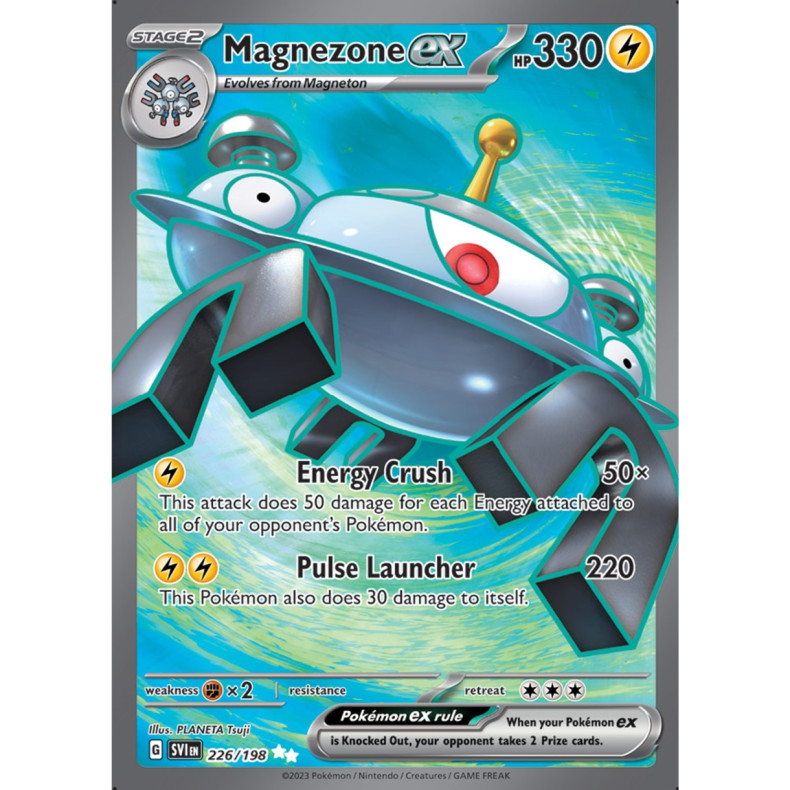 Magnezone ex 226/198 - Scarlet &amp; Violet Enkeltkort