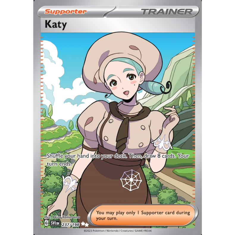 Katy 237/198 - Scarlet &amp; Violet Enkeltkort
