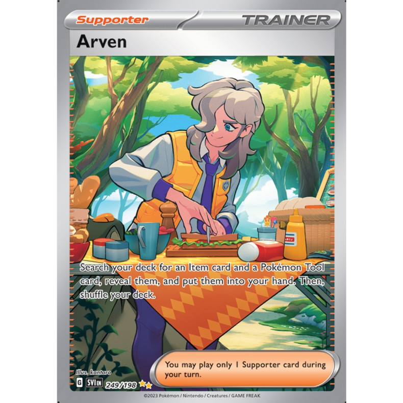 Arven 249/198 - Scarlet &amp; Violet Enkeltkort